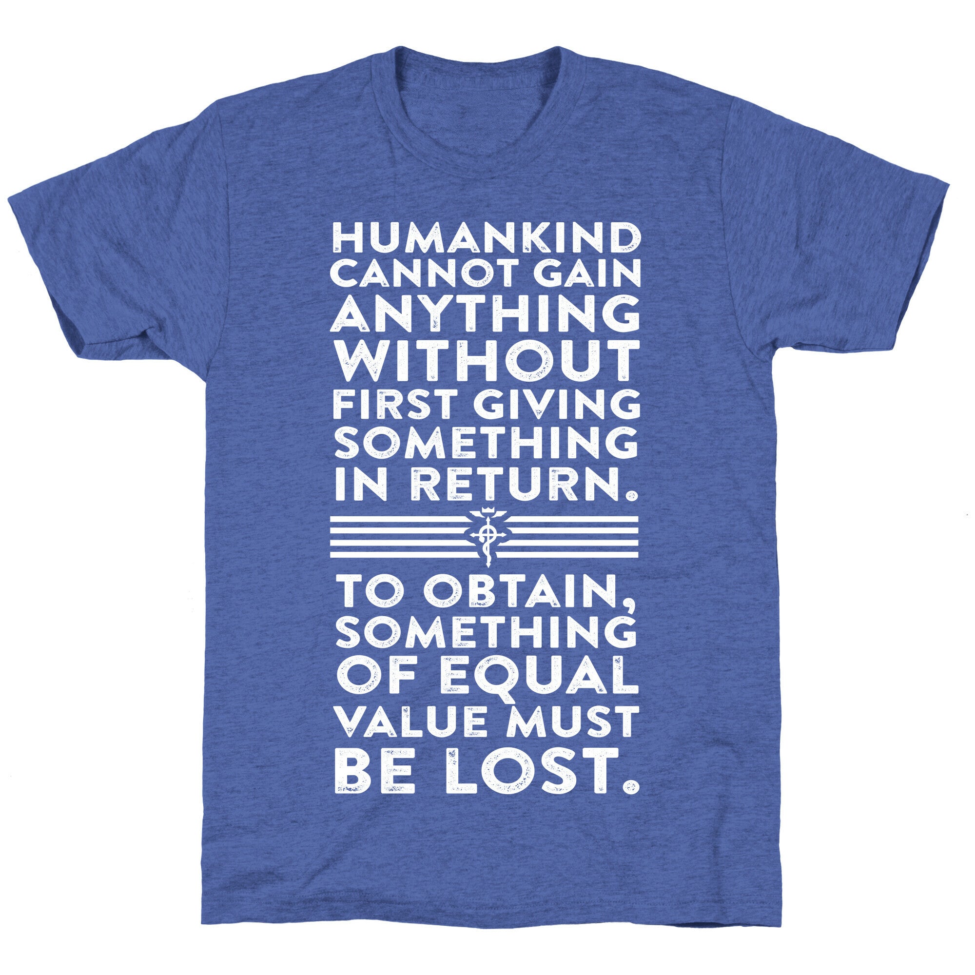 The First Law of Alchemy Unisex Triblend Tee